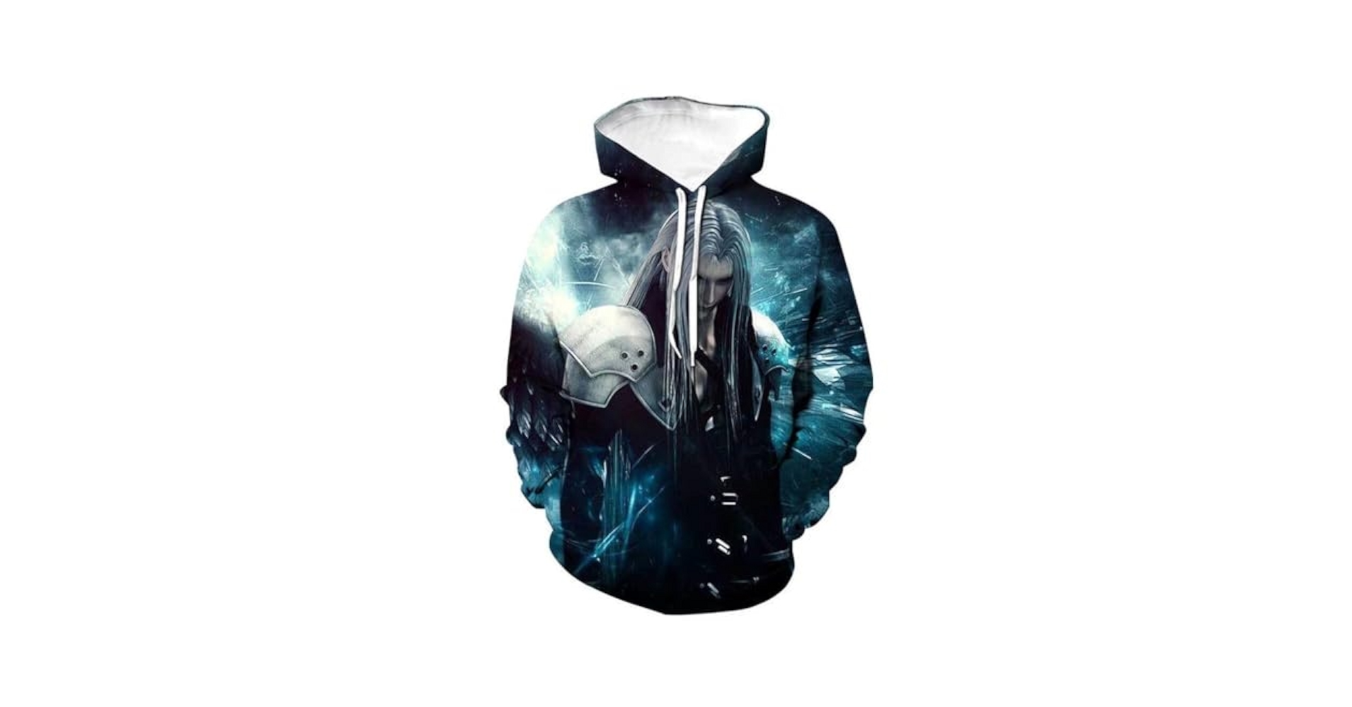 トップス vaultroom retro sephiroth hoodie RETRO SEPHIROTH HOODIE 〈FFVII REBIRTH × vaultroom〉 / BLK
